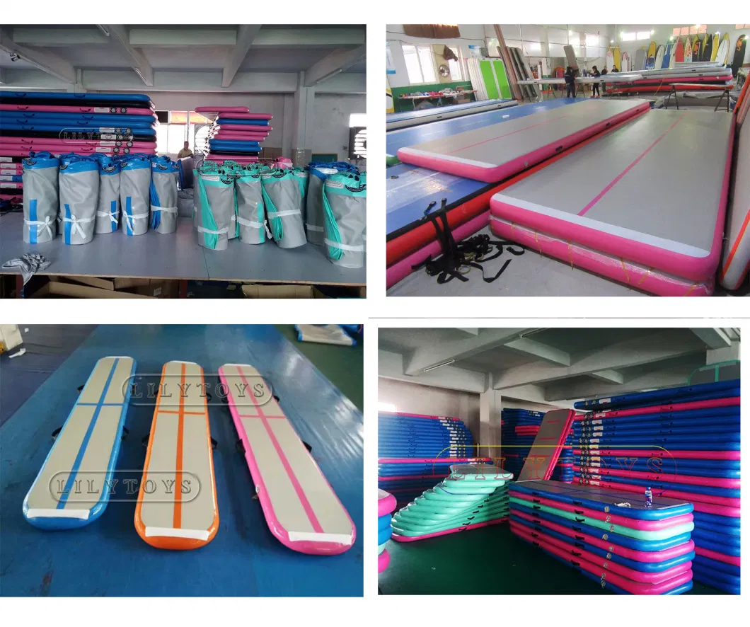 Hot Sell Inflatable Air Track Gymnastics Mat for Outdoor Sport