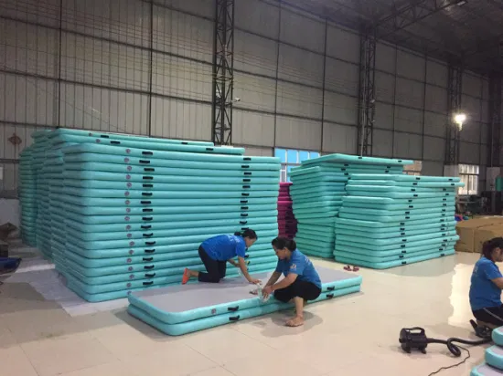 Заводская поставка Tumble Air Надувной тренажерный зал Фитнес-наборы Домашние тренировки Гимнастический надувной коврик Airtrack